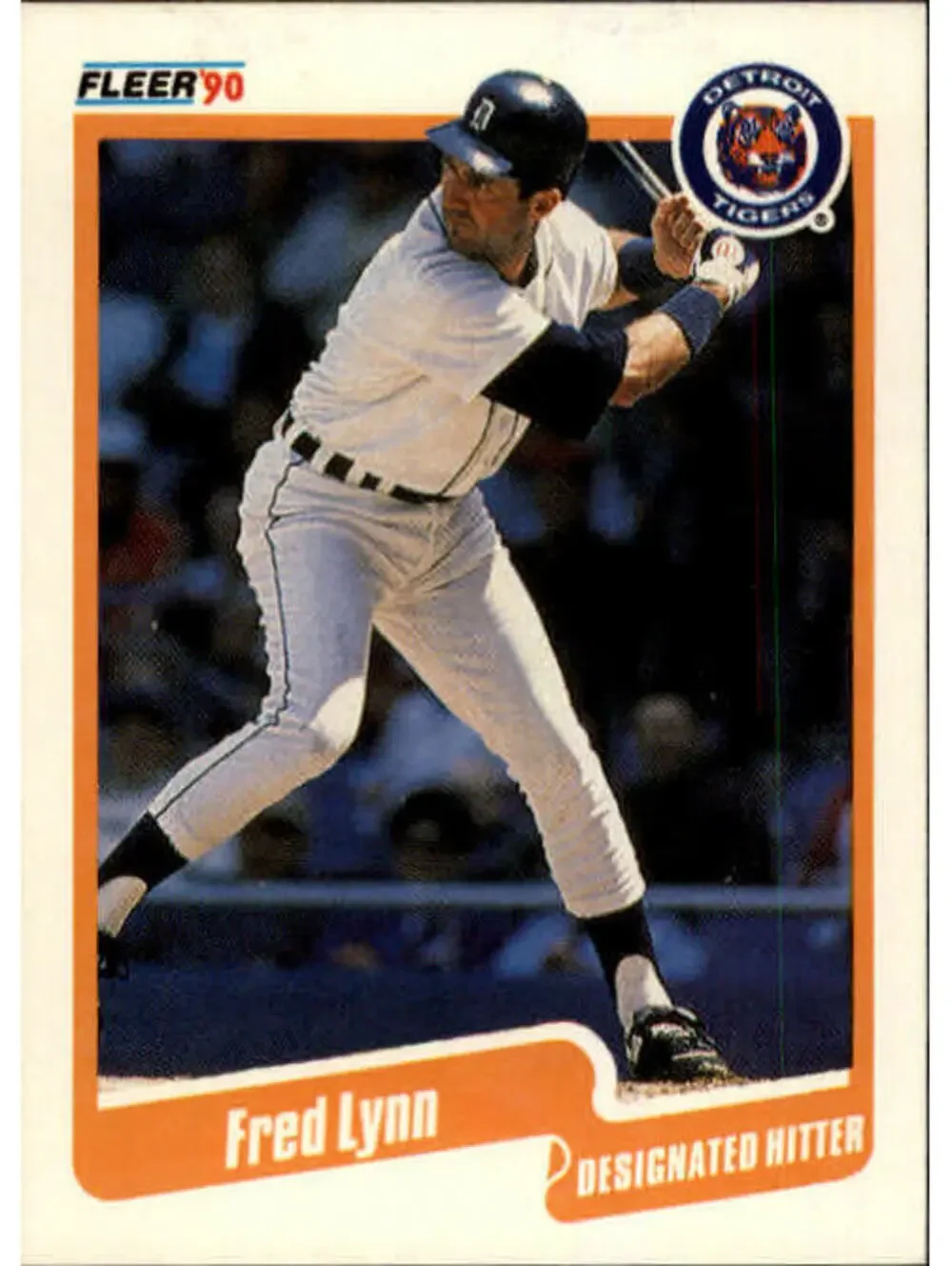 1990 Fred Lynn Fleer Baseball Card #609